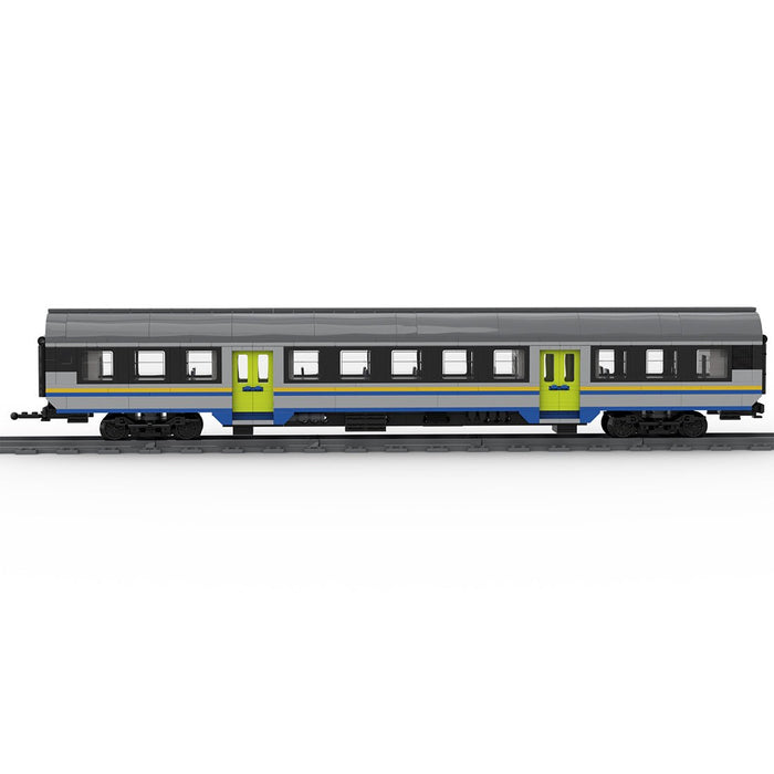 Italy MDVC Carriage DPR Train Building Blocks - LesDiy - Locomotive -