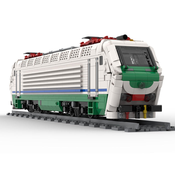 Italy State Railway Class Locomotive Building Blocks - LesDiy - Locomotive -