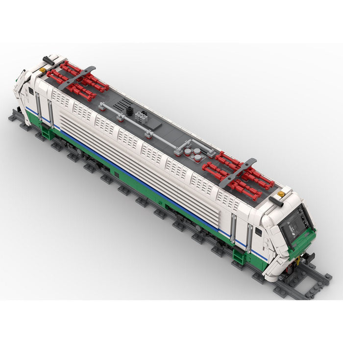 Italy State Railway Class Locomotive Building Blocks - LesDiy - Locomotive -