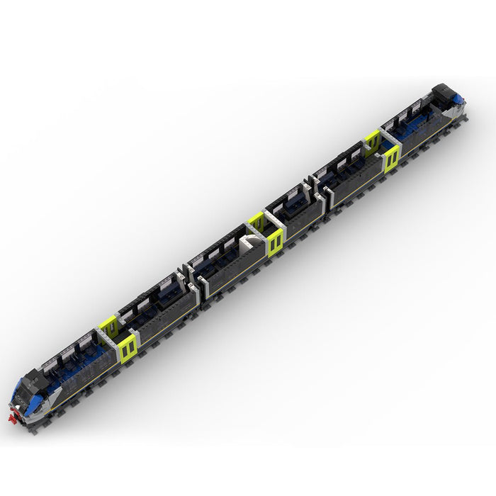 Italy Trianset Minuetto DPR Building Blocks - LesDiy - Locomotive -