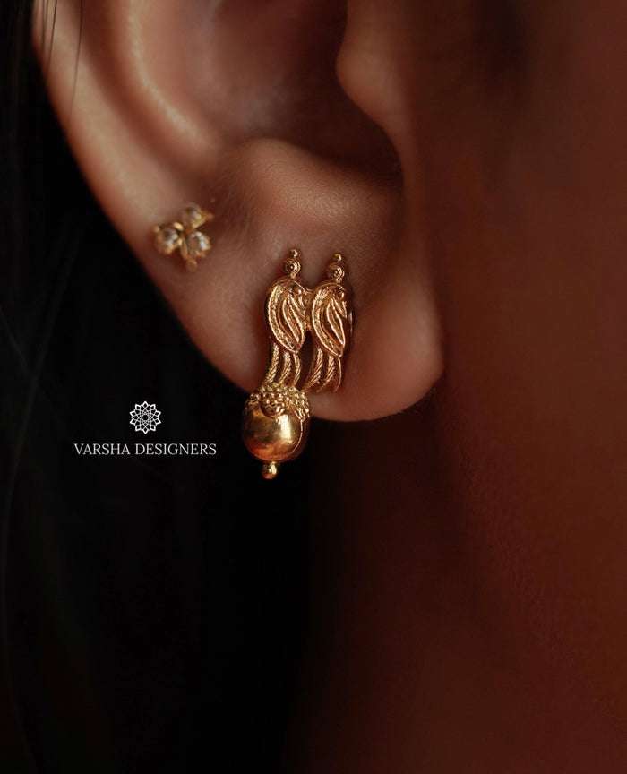 Jadau Kundan Chaand Pendant Necklace