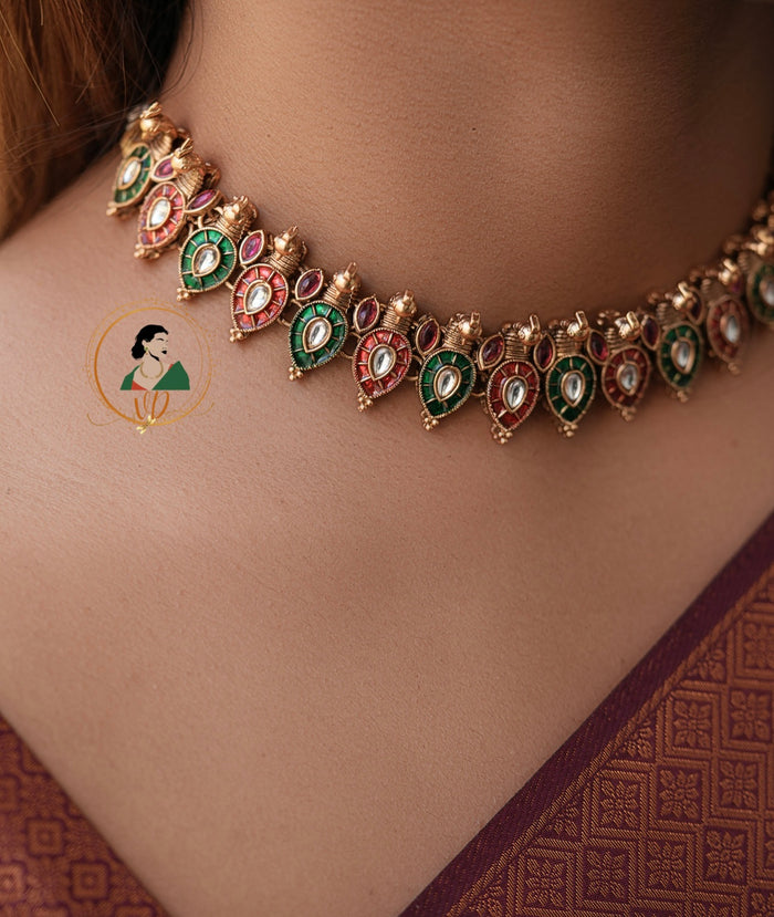 Kemp & Green Stone Necklace Set