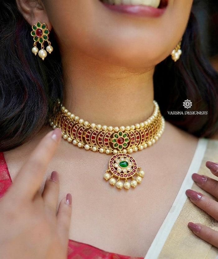Kemp & Pearl Choker