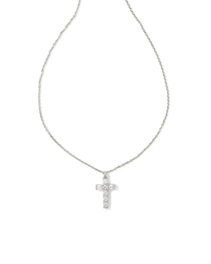 Kendra Scott Cross Crystal Pendant