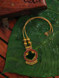 Kerala Style Palakka Necklace