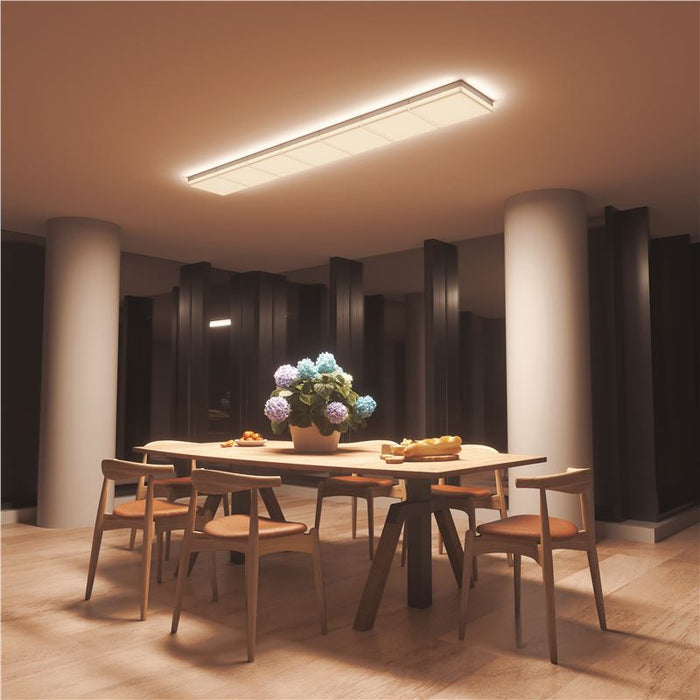 Kit 3 panouri luminoase de tavan Nanoleaf Skylight Starter Kit, Wi-Fi