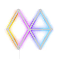 Kit 9 bare luminoase RGBW Nanoleaf Lines Starter Kit, Wi-Fi