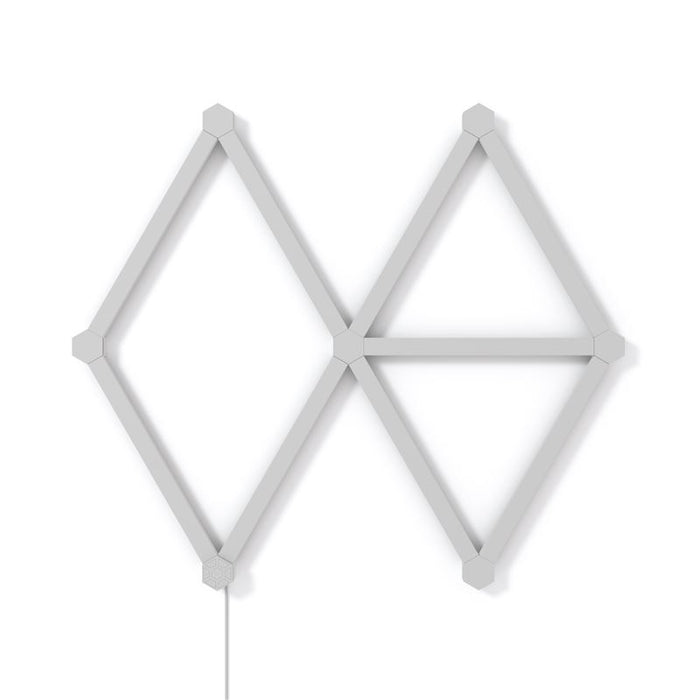 Kit 9 bare luminoase RGBW Nanoleaf Lines Starter Kit, Wi-Fi