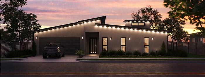 Kit lumini permanente de exterior Nanoleaf 1D Permanent Outdoor Lights, 15 m