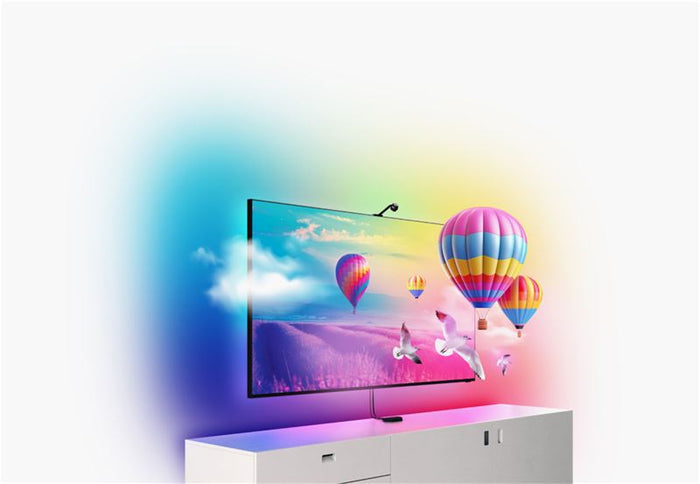 Kit sincronizare TV Nanoleaf 4D V2 Screen Mirror + bandă LED 4 m, pentru TV până la 65"