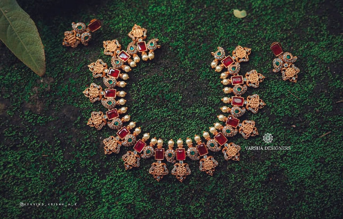 Lakshmi Kaasu Necklace