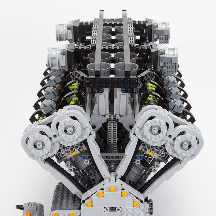 Lamborghini Aventador V12 Engine Building Blocks - LesDiy - Building Blocks -