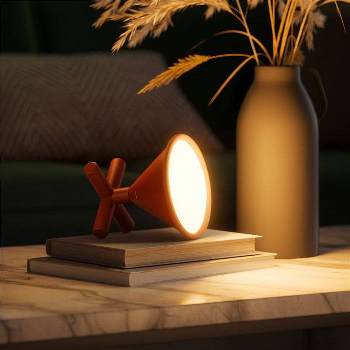 Lampă smart de masă Nanoleaf Smarter IQ Umbra Cono, portocaliu, Wi-Fi