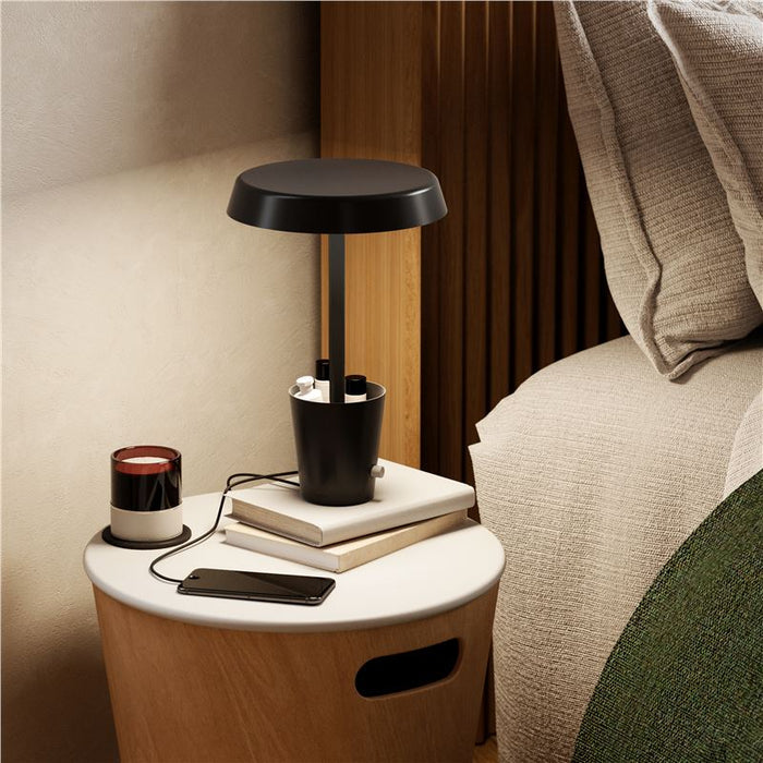 Lampă smart de masă Nanoleaf Smarter IQ Umbra Cup, Wi-Fi