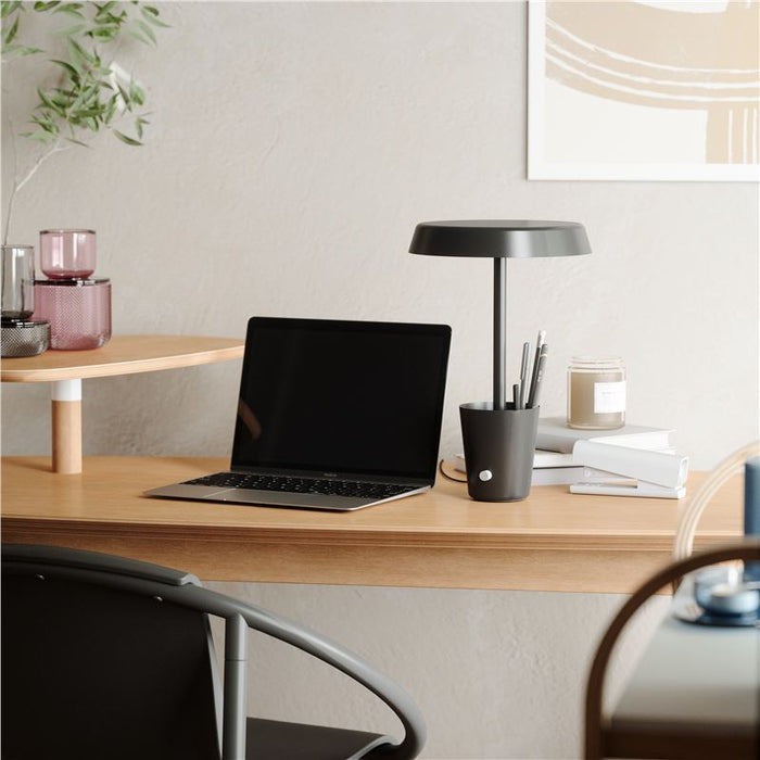 Lampă smart de masă Nanoleaf Smarter IQ Umbra Cup, Wi-Fi