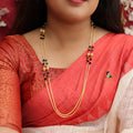 Layered Beaded Long Chain