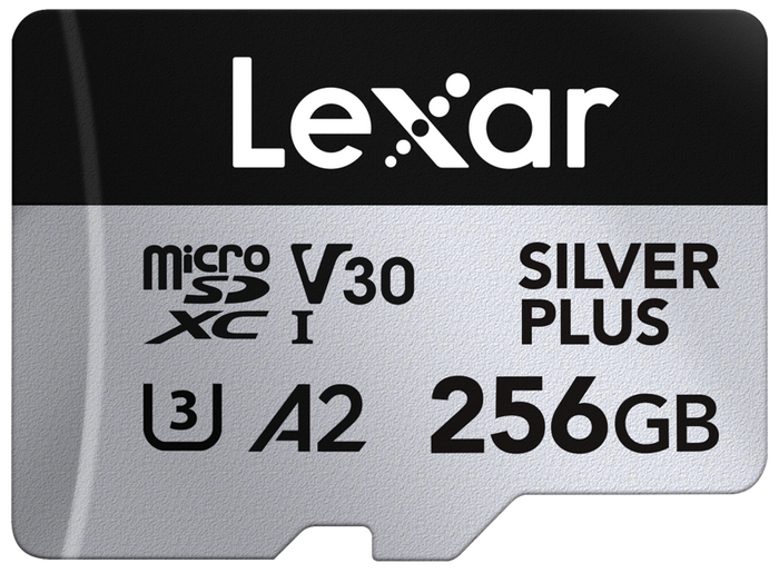 Lexar microSDXC Silver Plus 1066x UHS-I/U3/A2/4K R205/W150 (V30) 256GB