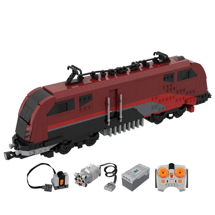 Locomotive Train Model Building Blocks - LesDiy - Locomotive -