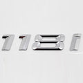 Car Craft Compatible With Bmw 1 Series F20 F70 F52 E81 E87 E82 E88 118i Chrome Badge Emblem Logo Letter - CAR CRAFT INDIA