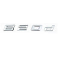 Car Craft Compatible With Bmw 6 Series E63 E64 F06 F12 G32 620D Chrome Badge Emblem Logo Letter - CAR CRAFT INDIA