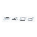 Car Craft Compatible With Bmw 6 Series E63 E64 F06 F12 G32 640d Chrome Badge Emblem Logo Letter - CAR CRAFT INDIA