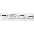 Car Craft Compatible With Bmw 7 Series E65 E66 E67 F01 F02 G11 G12 G70 720d Chrome Badge Emblem Logo Letter - CAR CRAFT INDIA