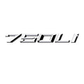 Car Craft Compatible With Bmw 7 Series E65 E66 E67 F01 F02 G11 G12 G70 750li Chrome Badge Emblem Logo Letter - CAR CRAFT INDIA