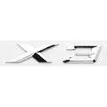 Car Craft Compatible With Bmw X3 E83 F25 G01 G08 G45 X3 Chrome Badge Emblem Logo Letter - CAR CRAFT INDIA
