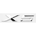 Car Craft Compatible With Bmw X5 F15 G05 X5 Chrome Badge Emblem Logo Letter - CAR CRAFT INDIA