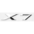 Car Craft Compatible With Bmw X7 G07 X7 Chrome Badge Emblem Logo Letter - CAR CRAFT INDIA