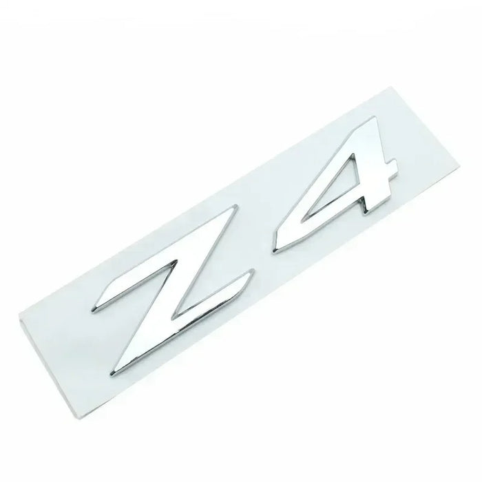 Car Craft Compatible With Bmw Z4 E89 G29 Z4 Chrome Badge Emblem Logo Letter - CAR CRAFT INDIA