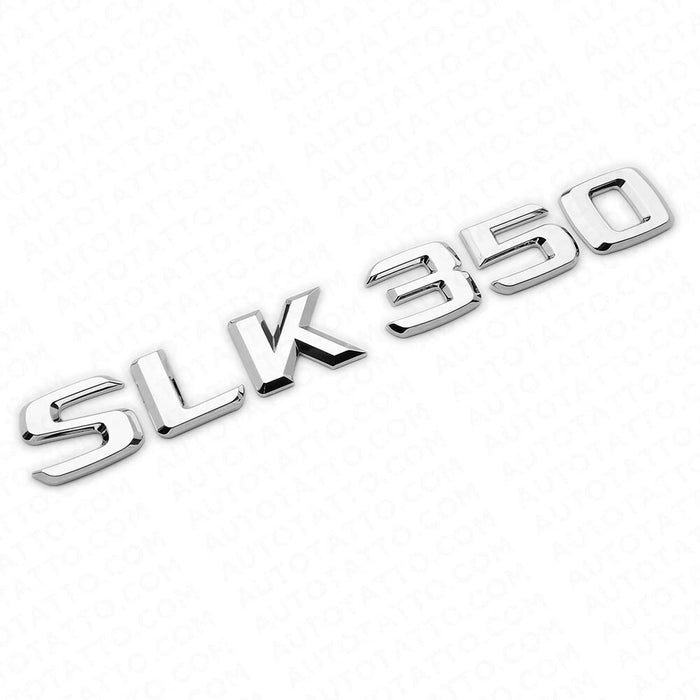 Logo Kraft Compatible With Mercedes Slk W171 W172 W173 Letter Logo Badge Emblem Sticker Slk350 Slk 350 CC-10502