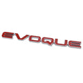 Logo Kraft Compatible With Range Land Rover Evoque Letter Logo Badge Emblem Sticker Red CC-10452