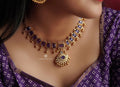 Luscious Lavender Stone Necklace