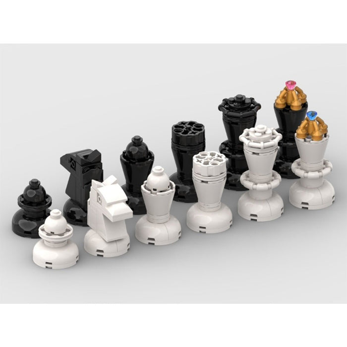 Luxury Chess Board Royal Chess Game Building Blocks-LesDiy-Building Blocks-