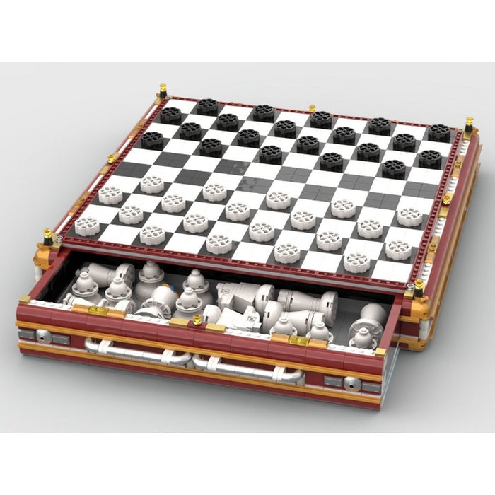 Luxury Chess Board Royal Chess Game Building Blocks-LesDiy-Building Blocks-