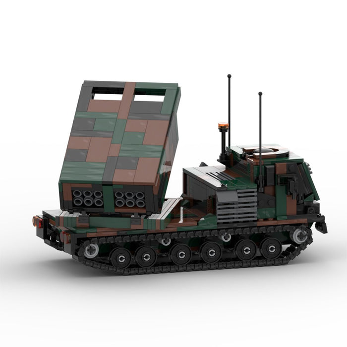M270 Multiple Launch Rocket System Building Blocks Set - LesDiy -