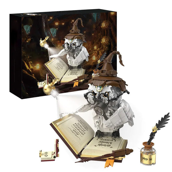 Magic Professor Owl Building Blocks Set - LesDiy -