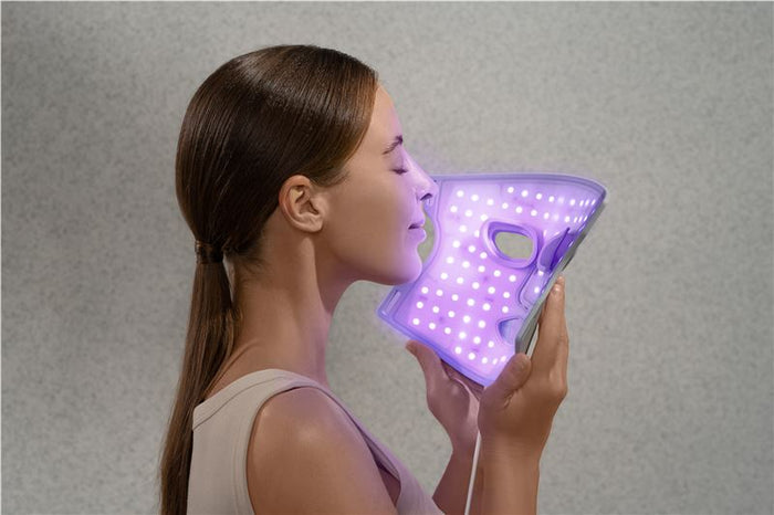 Mască de față cu lumină LED Nanoleaf LED Light Therapy Face Mask
