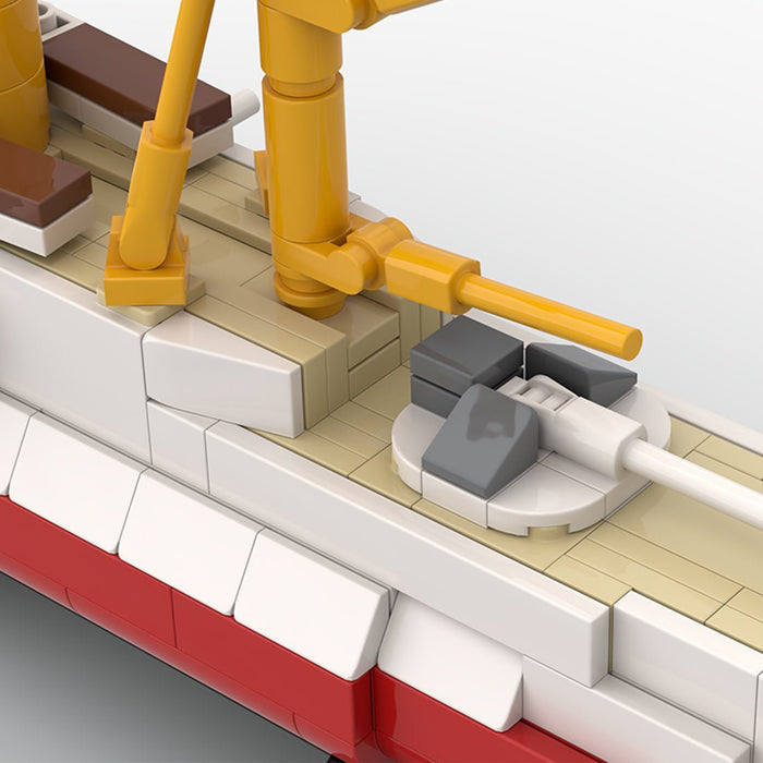Matsushima-Class Protected Cruiser Building Blocks-LesDiy-Building Blocks-