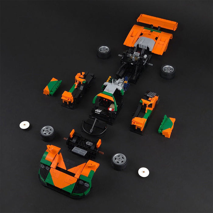 Mazda: Japanese LeMens Legend Building Blocks (gobricks) - LesDiy -