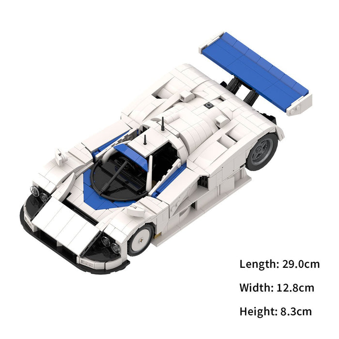 Mazda: Japanese LeMens Legend Racing Car Building Blocks (gobricks) - LesDiy -