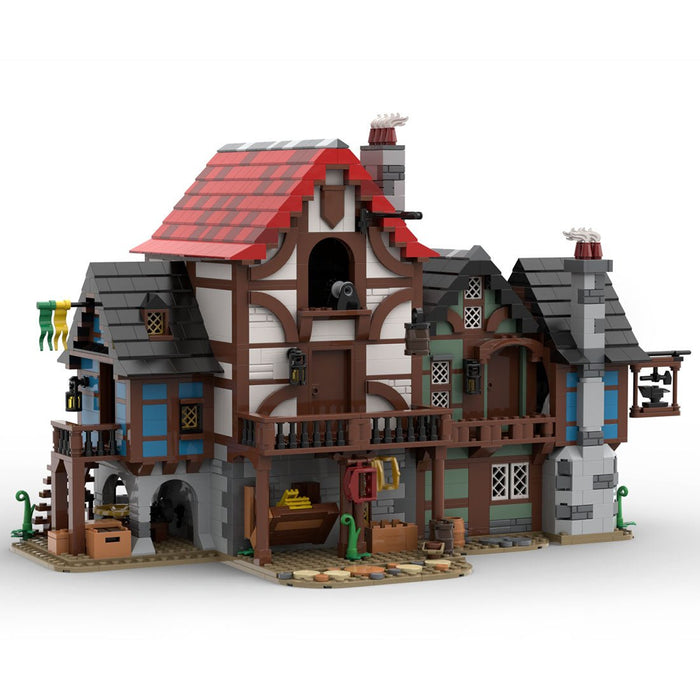 Medieval Alley's Inn Model Village Theme - LesDiy -