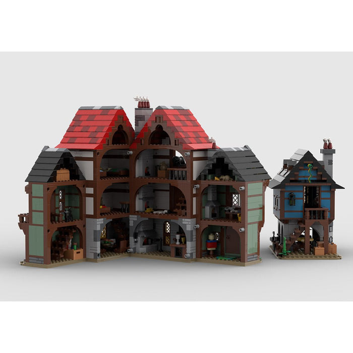 Medieval Alley's Inn Model Village Theme - LesDiy -