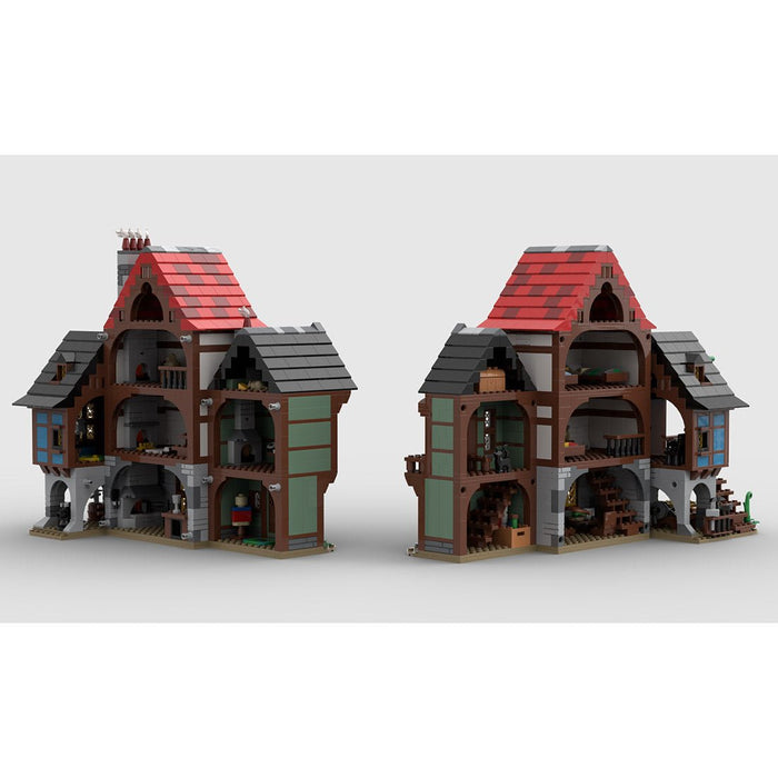 Medieval Alley's Inn Model Village Theme - LesDiy -