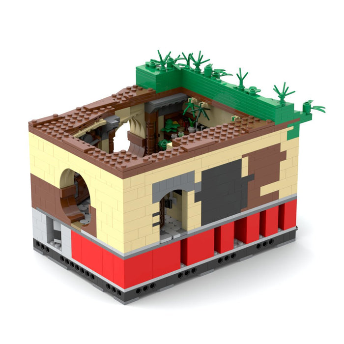 Medieval Cavern Dwelling M18 Modular Building Blocks - LesDiy - Building Blocks -