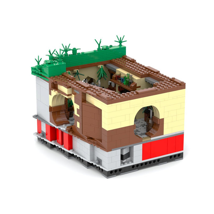 Medieval Cavern Dwelling M18 Modular Building Blocks - LesDiy - Building Blocks -