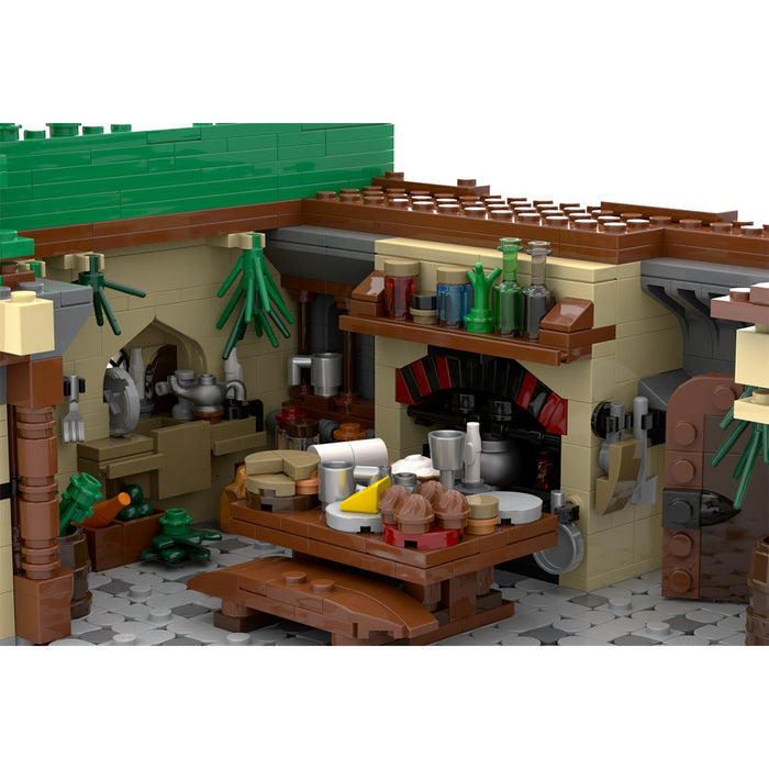 Medieval Cavern Dwelling M18 Modular Building Blocks - LesDiy - Building Blocks -
