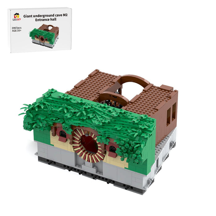 Medieval Cavern Dwelling M2 Modular Reception Hall Building Blocks - LesDiy - Building Blocks -