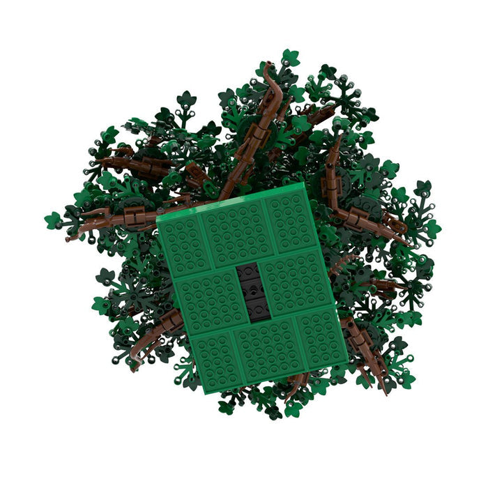 Medieval Cavern Dwelling Old Tree Modular 2 Building Blocks - LesDiy - Building Blocks -